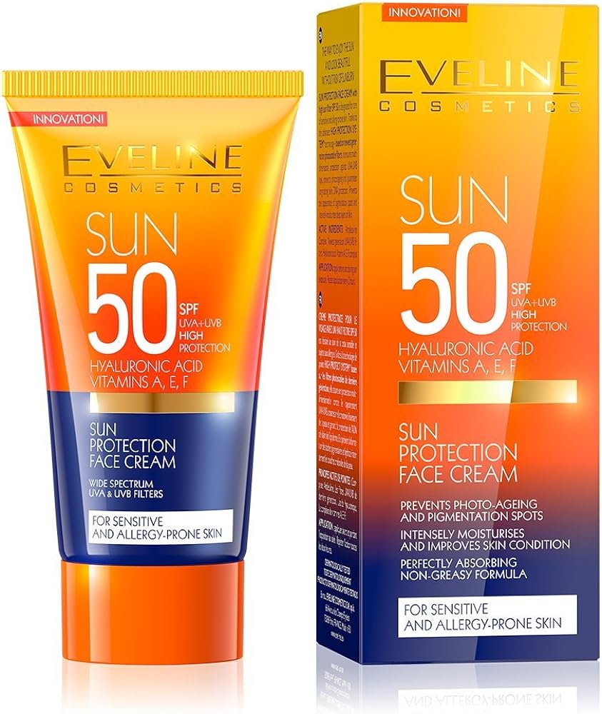 EVELINE SUN 50FPS CREME SOLAIRE VISAGE 50ML