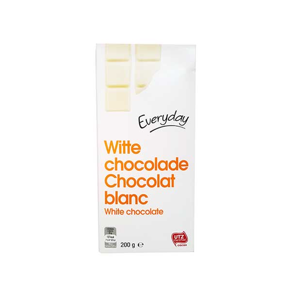 EVERYDAY chocolat blanc 200g