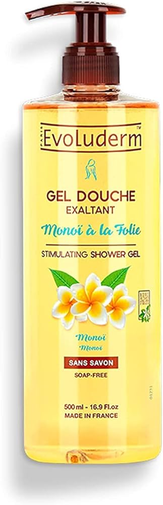 EVOLUDERM GEL DOUCHE EXALTANT SANS SAVON 500ML