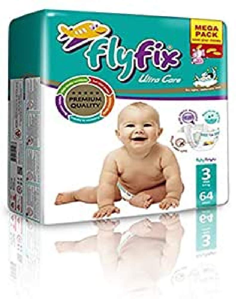 FLYFIX ULTRA CARE COUCHE N3 4-9KG 60PCS