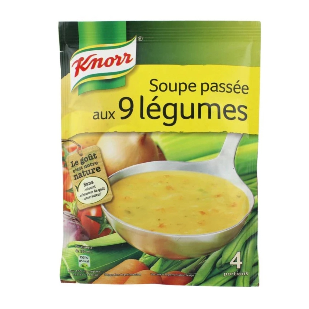 KNORR SOUP 9 VEGETABLES 105g