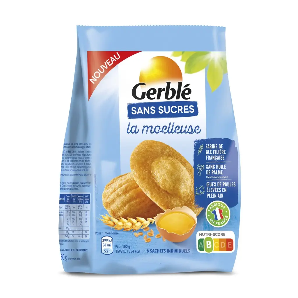150G MADELEINE WITHOUT SUGAR
