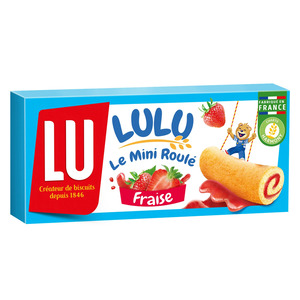 LU MINIROULES AUX FRAISE 150G