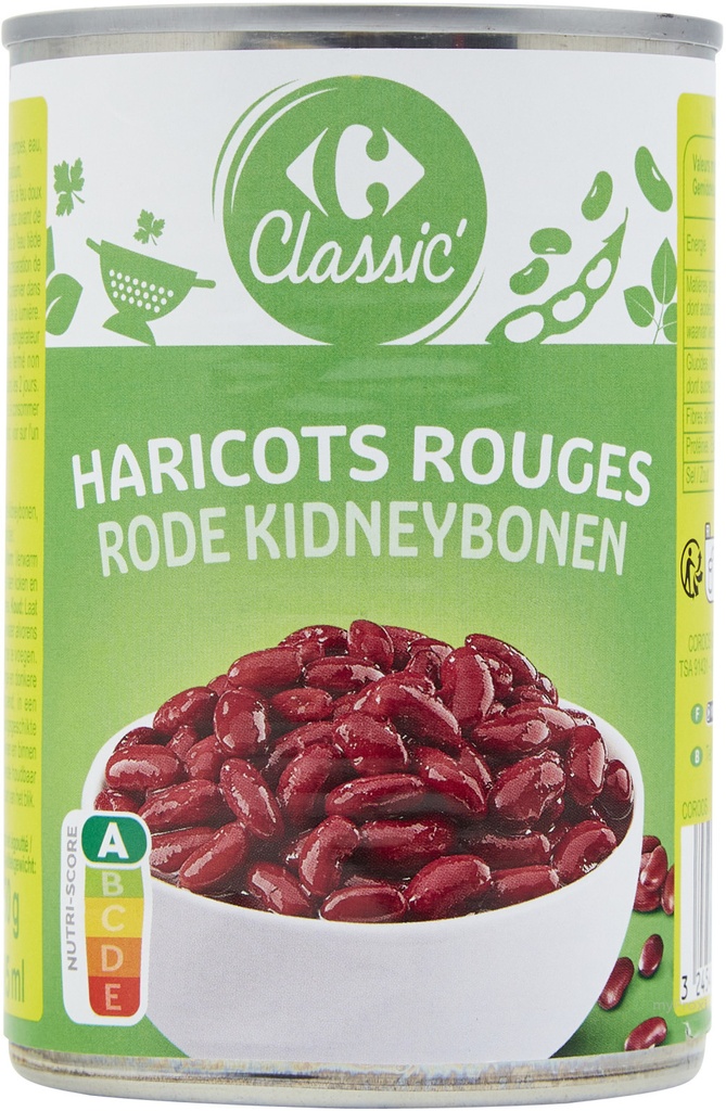 1/2 HARICOTS ROUGES CRF