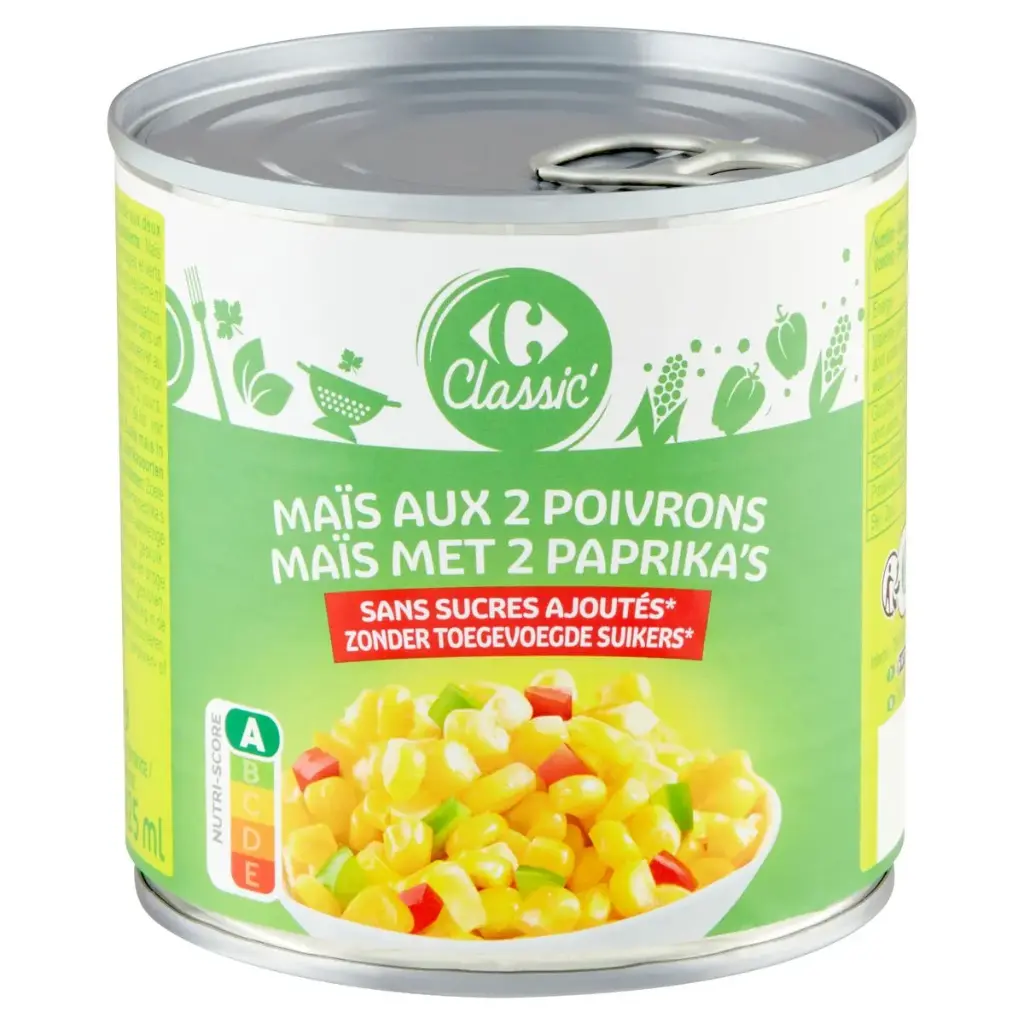 1/2 MAIS GRAIN/POIVRON CRF