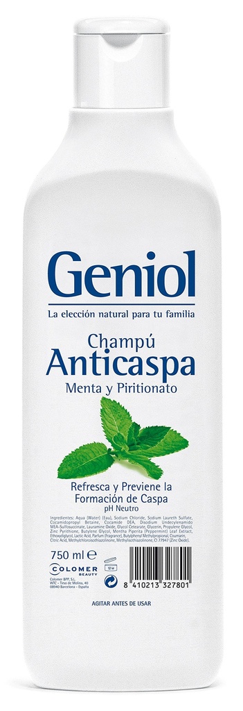 GENIOL شامبو انتي كاسبا مينتا 750 مل
