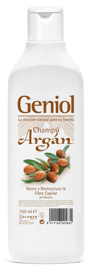 GENIOL Argán Shampooing 750ML