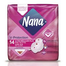 الفوط الصحية والسدادات القطنية+ NANA