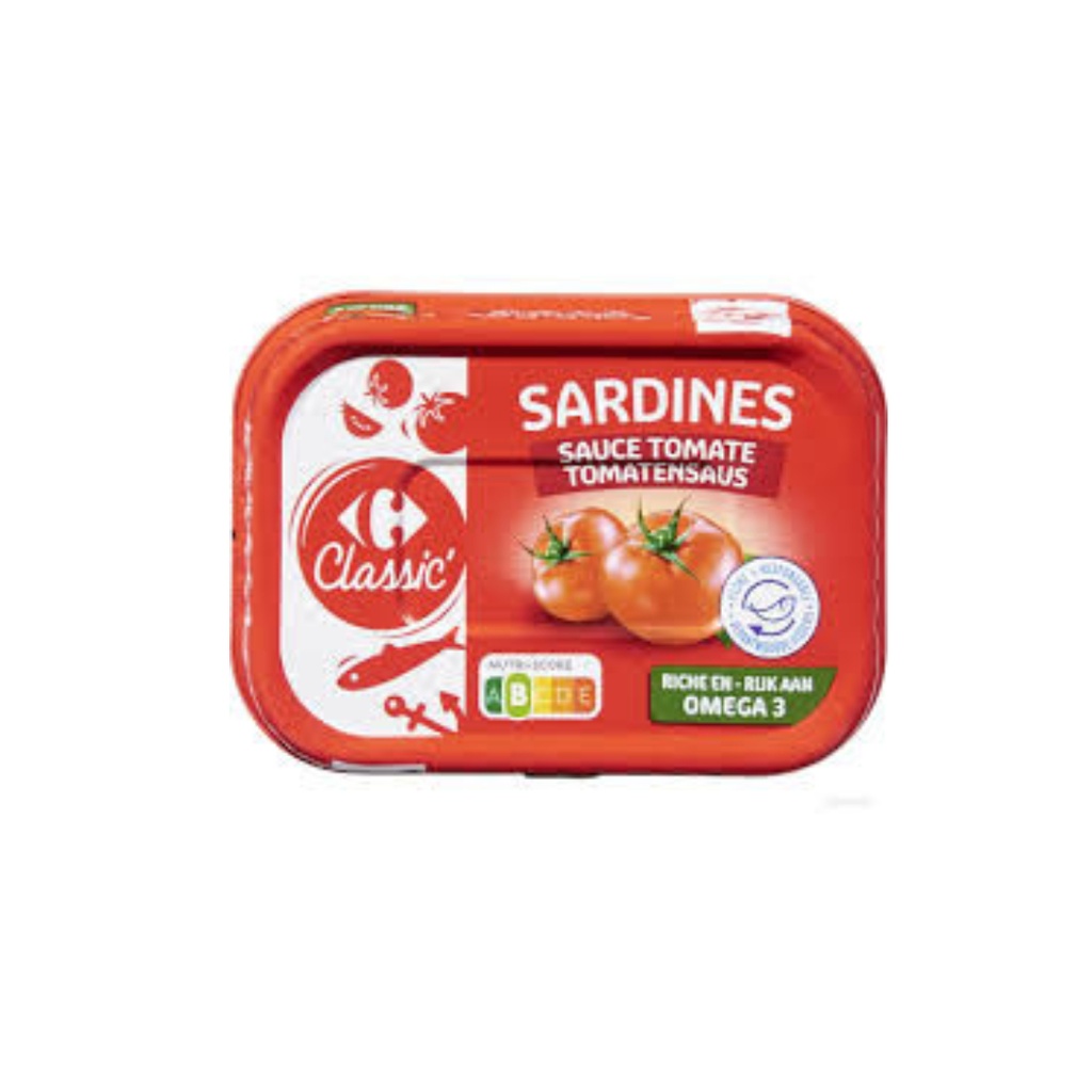1/5 SARDINES TOMATE/AROM.CRF