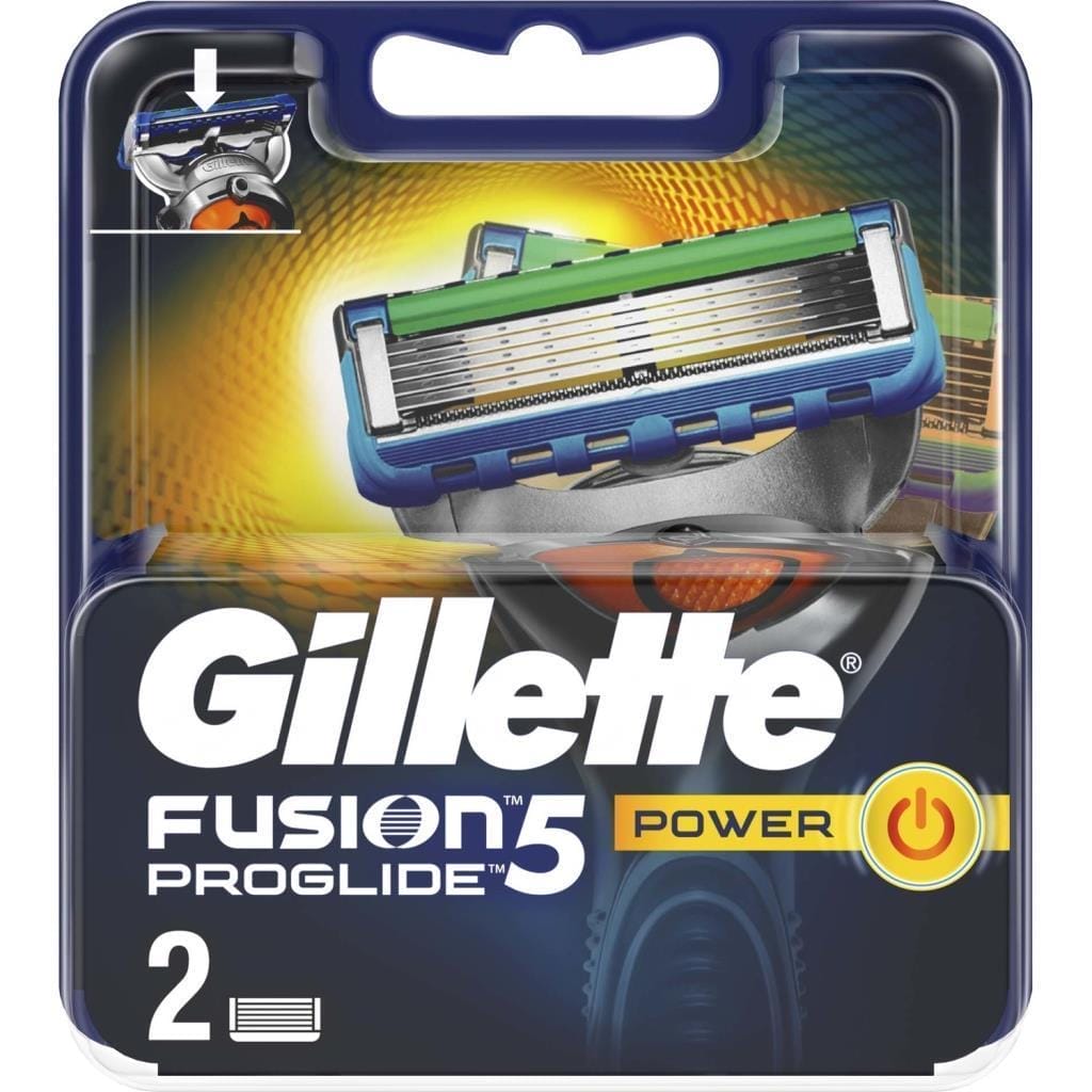 GILLETTE FUSION PROGLIDE 2PCS