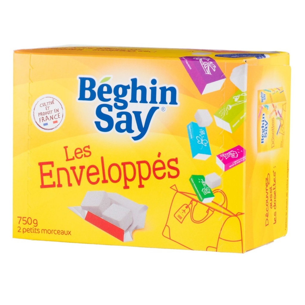BEGHIN SAY SUCRE ENVELOPPE 750G