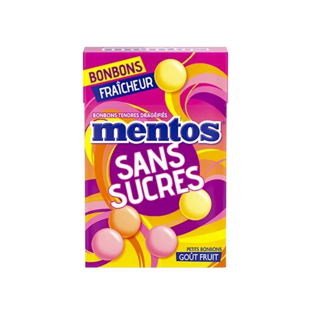 49.5G MENTOS BOITE FRUITS
