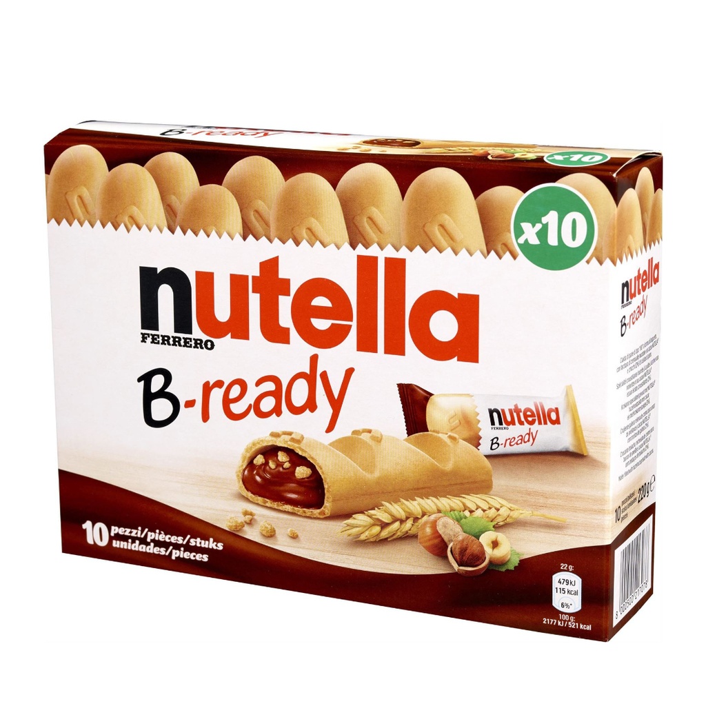 220G BREADY T10 TLO NUTELLA