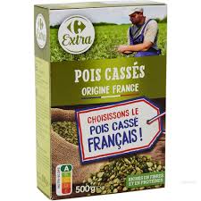 500G SPLIT PEAS FRANCE CRF