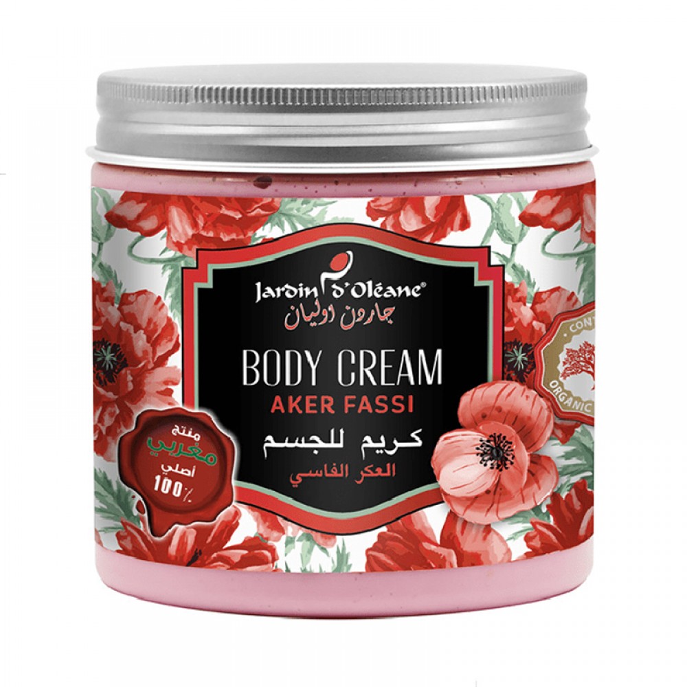 JARDIN D OLEANE CREME CORPS AKER FASSI 500G