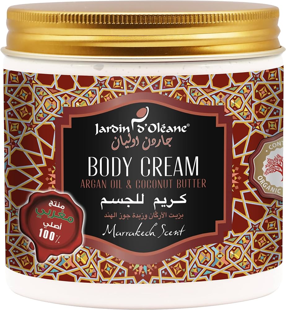 JARDIN D OLEANE BODY CREAM ARGAN OIL COCONUT BUTTER 500G