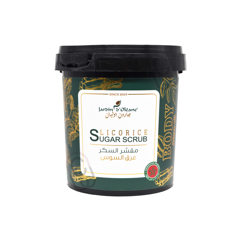 JARDIN O'LEANE GOMMAGE AU SUCRE À LA RÉGLISSE 600 GM
