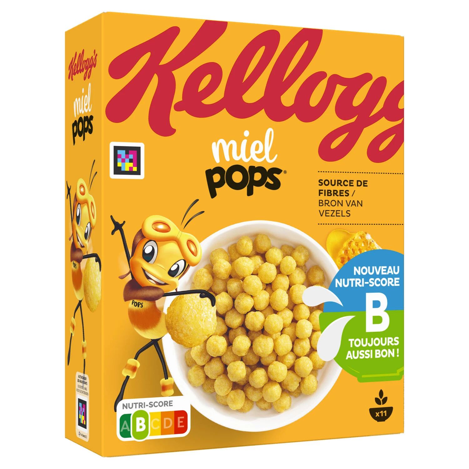 KELLOGGS MIEL POPS 400G