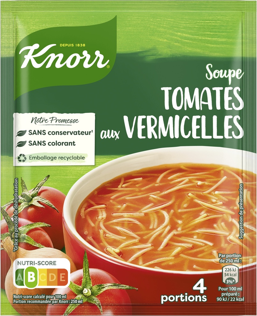 KNORR TOMATOES WITH VERMICELLI 67g