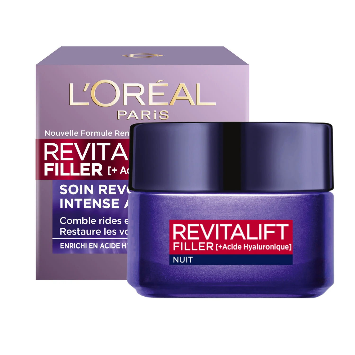 L'OREAL PARIS Revitalift Filler Soin Revolumisant Anti Age Nuit 50ml