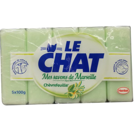 LE CHAT SAVON DE MARSEILLE 4X100G