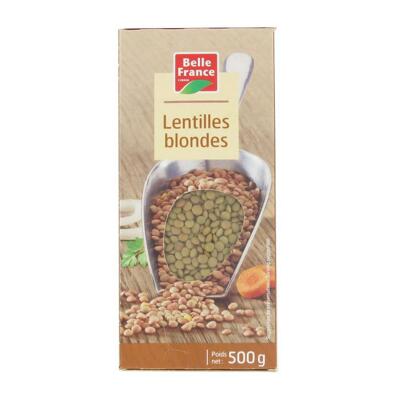 LENTILLE BLONDE ET.500 BF
