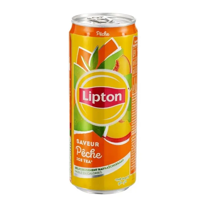 LIPTON PECHE SLEEK CAN 330ML