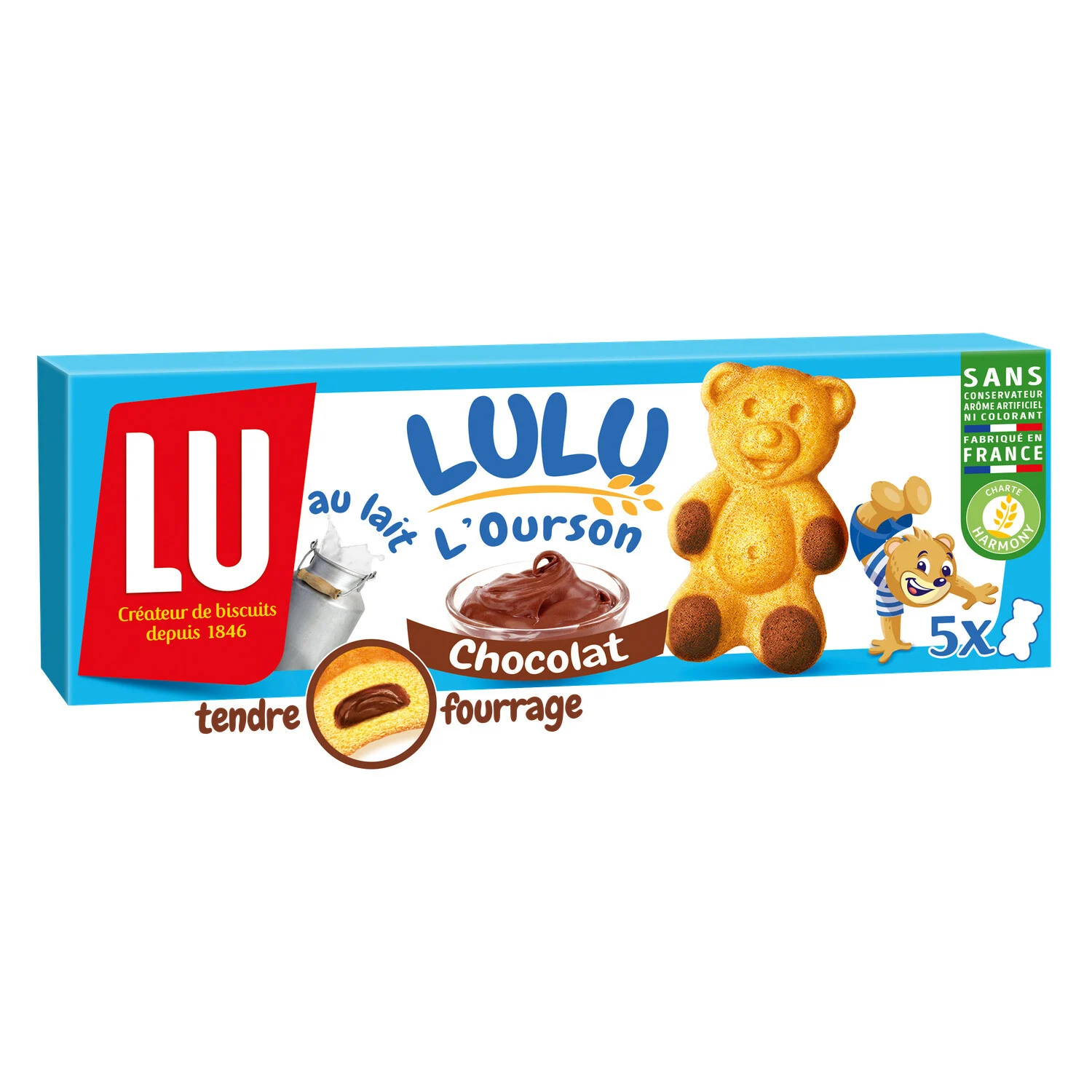 LU LOURSON CHOCOLAT 150G