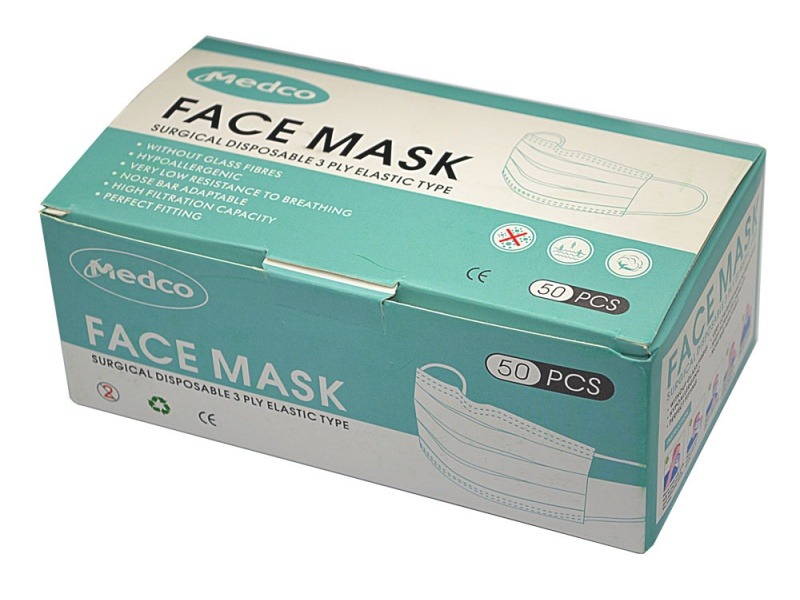 MEDCO FACE MASK 50PCS