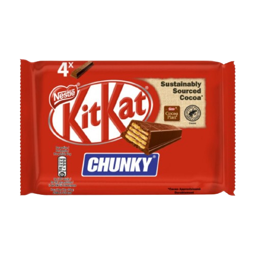 NESTLE KITKAT CHUNKY 4X40G