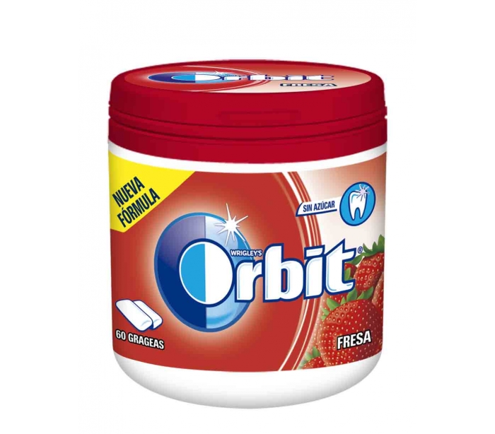 ORBIT FRESSA MORANGO 60GRAGEAS 84G