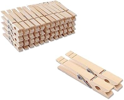 PANZAS DE MADERA ATTRAPE LINGE 24PCS