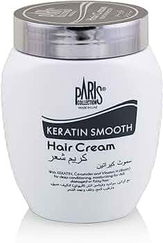 PARIS CRÈME CHEVEUX LISSES À LA KÉRATINE 475ML