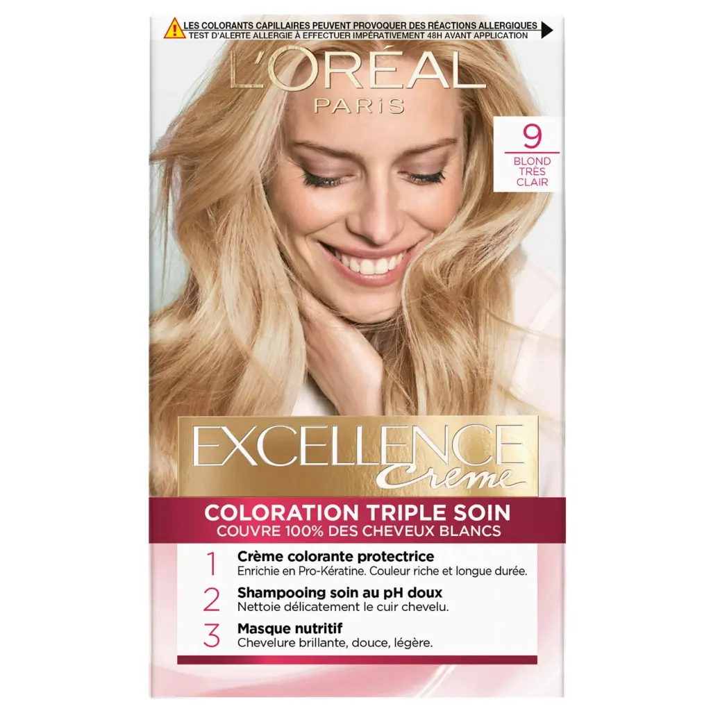 EXCELLENCE Hair dye 9 very light blonde
