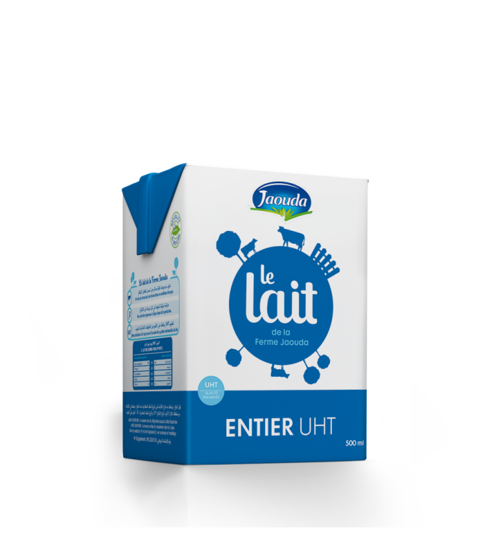 JAOUDA LAIT ENTIER 0.5L