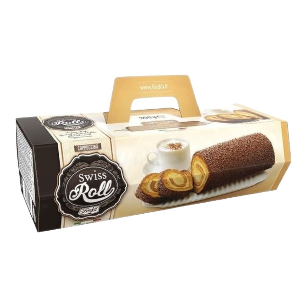 FREDDI SWISS ROLL CAPPUCCINO