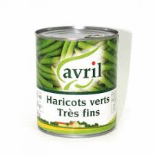 AVRIL VERY FINE GREEN BEANS 400g