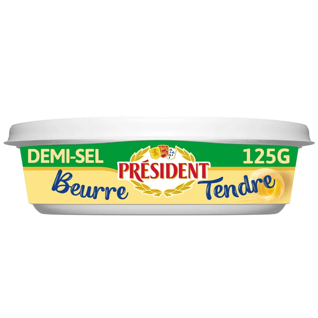 PRESIDENT SOFT BUTTER 125G