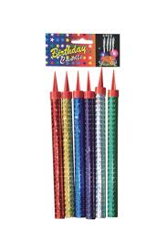 BIRTHDAY CANDLE PM 6PC