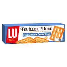 LU FEUILLETE DORE 125G