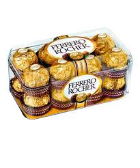 CHOCOLATS FERRERO ROCHER 200G 16 PIÈCES