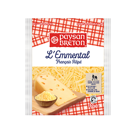 PAYSAN GRATED FRENCH CHEESE EMMENTAL 70G 236102