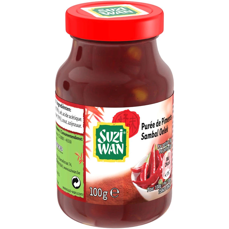 PURÉE DE PIMENTS SAMDAL OELEEK 100G