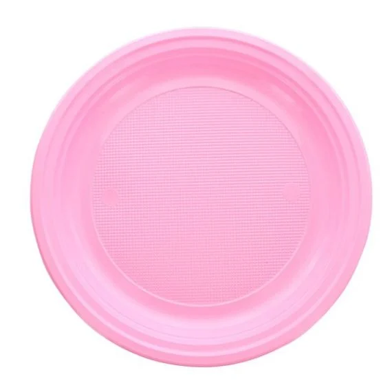 RAHA ROUND DISPOSABLE PLATES PM 25PCS