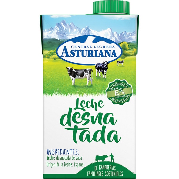 ASTURIANA SKIMMED MILK 500ML