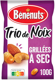 BENENUTS TRIO DE NOIX GRILLE 100G