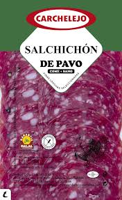 CARACHELEJO SALCHICHON EXTRA DE PAVO 80G