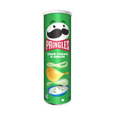 PRINGLES SOUR CEREAM&ONION 165G