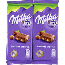 L.2 T.MILKA NOISETTES 100