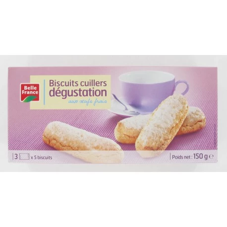 Fresh Egg Tasting Spoon Biscuits 150g - BELLE FRANCE